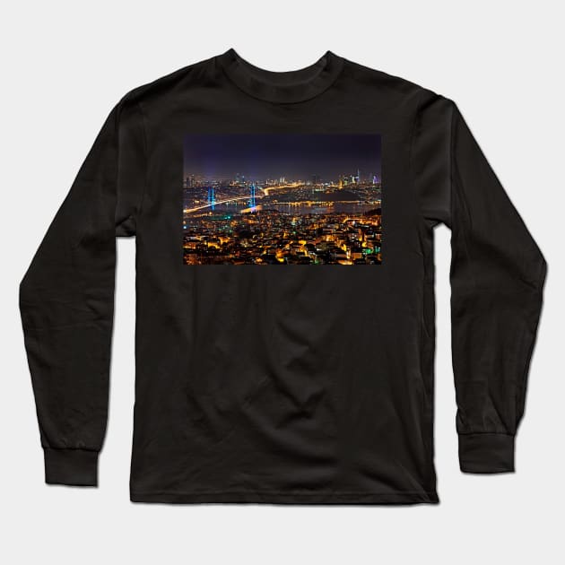 Connecting Continents Long Sleeve T-Shirt by Cretense72